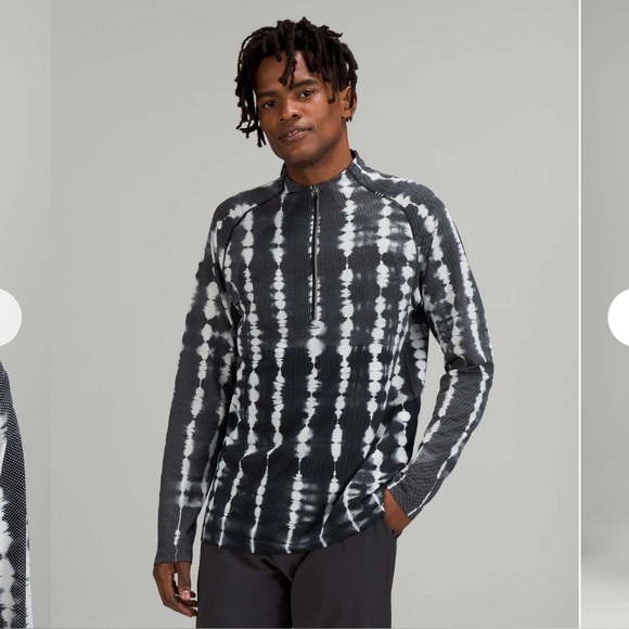 lululemon athletica Other - LULULEMON Mens Metal Vent Tech 2.0 Half-Zip Pullover Shibori Dye Sz Large